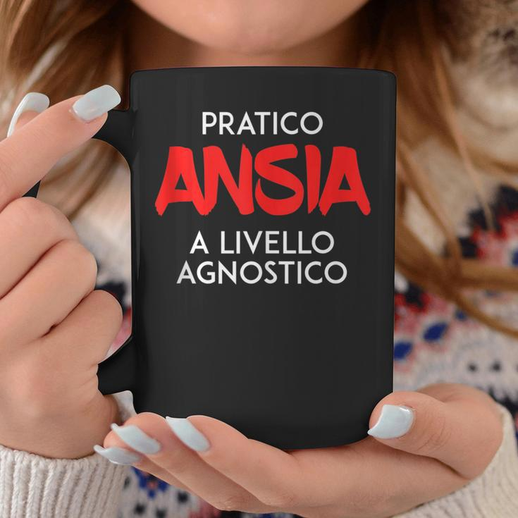 I Practice Anxiety At A Competitive Level Italian Words Coffee Mug Unique Gifts