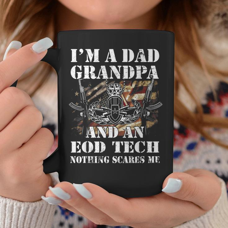 Im A Dad Grandpa And An Eod Tech Nothing Scares Me Coffee Mug Unique Gifts