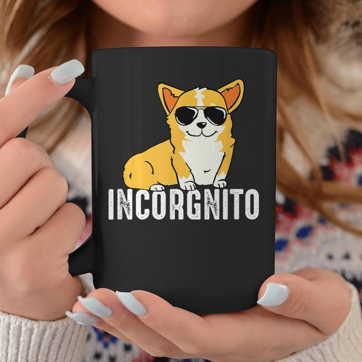 Incorgnito Funny Corgi Gift Dog Lovers Coffee Mug Unique Gifts