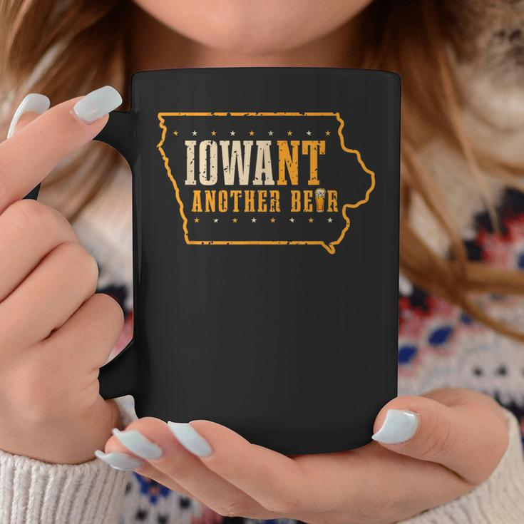 Iowa State Map I Want Another Beer Funny Drinking Drinking Funny Designs Funny Gifts Coffee Mug Unique Gifts