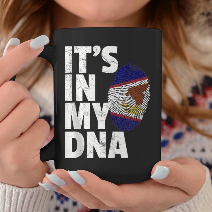 It's In My Dna American Samoa Flag Samoan Pride Roots Coffee Mug Unique Gifts