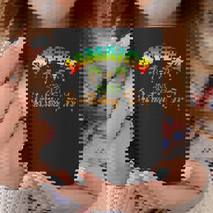 Jamaica Birthday Trip 2023 Matching Birthday Party Road Trip Coffee Mug Personalized Gifts