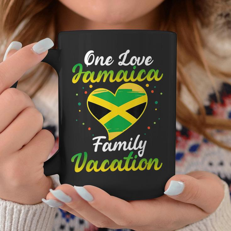 Jamaica Family Vacation Matching Squad Jamaican Flag Coffee Mug Funny Gifts