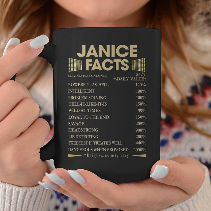 Janice Name Gift Janice Facts Coffee Mug Funny Gifts