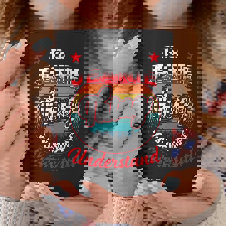 Jeanie Name Its A Jeanie Thing Coffee Mug Unique Gifts