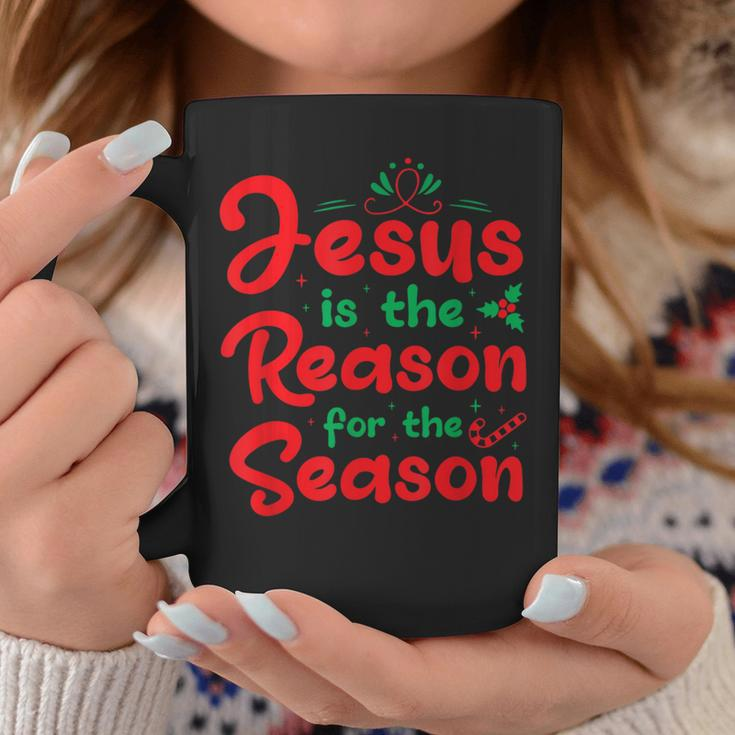 Jesus Is The Reason For The Season Christian Christmas Coffee Mug Unique Gifts
