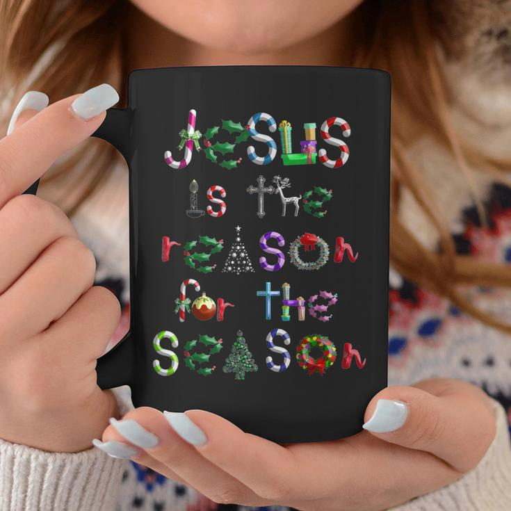 Jesus Is The Reason For The Season Cute Christmas Coffee Mug Unique Gifts