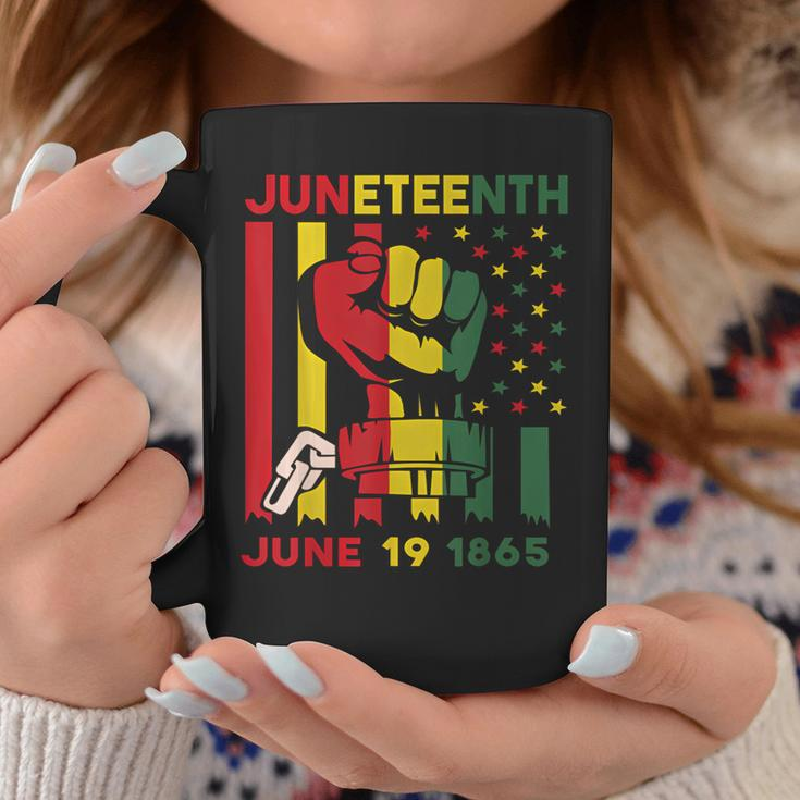 Junenth Celebrating Black Freedom 1865 African American Coffee Mug Unique Gifts