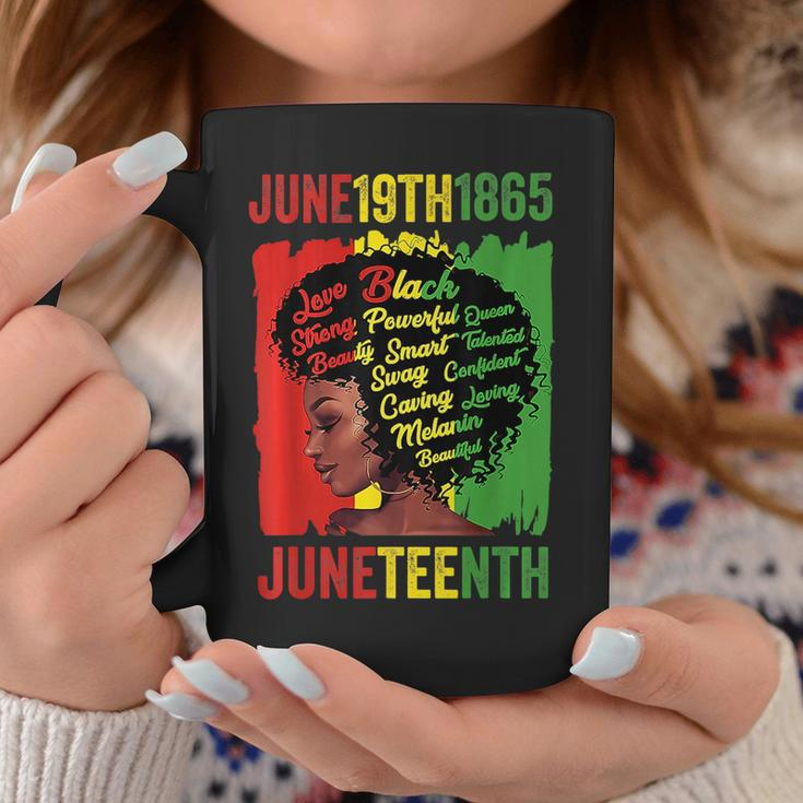 Junenth Is My Independence Day Black Queen Black Pride Coffee Mug Unique Gifts