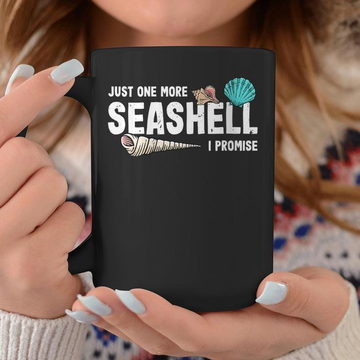 Just One More Seashell I Promise Scuba Diver Diving Snorkel Gift For Womens Gift For Women Coffee Mug Personalized Gifts