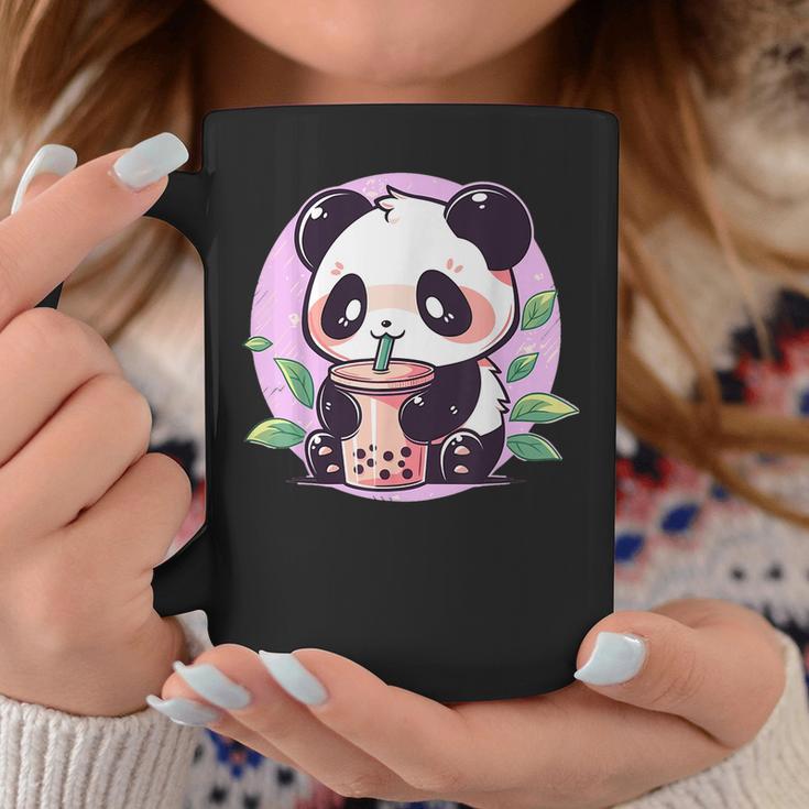 Kawaii Cute Anime Panda Drinking Bubble Boba Tea Girls Ns Coffee Mug ...