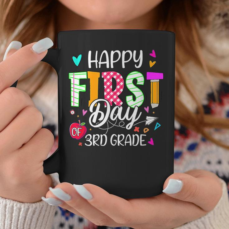 Kids Happy First Day Of 3Rd Grade Welcome Back To School Coffee Mug Funny Gifts