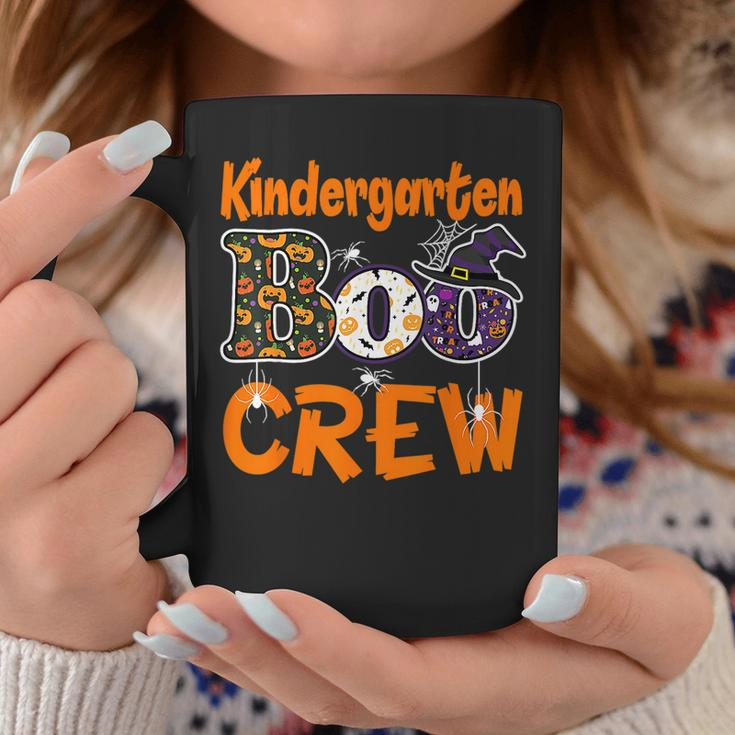 Kindergarten Boo Crew Teacher Student Halloween Costume 2023 Coffee Mug Unique Gifts