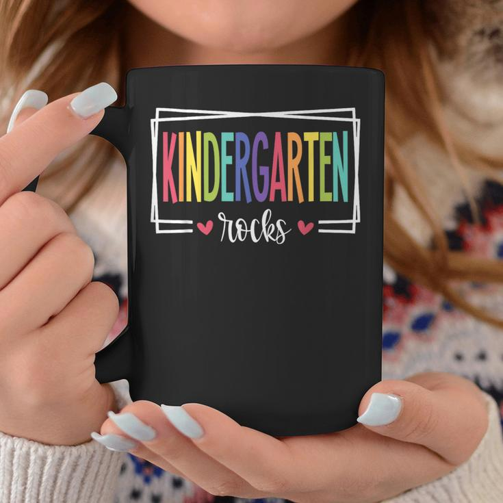 Kindergarten Rocks First Day School Welcome Back To School Coffee Mug Funny Gifts
