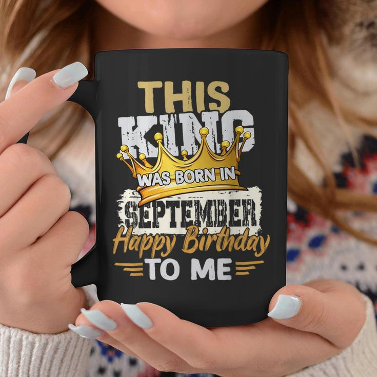 This King Was Born In September Birthday Coffee Mug Funny Gifts