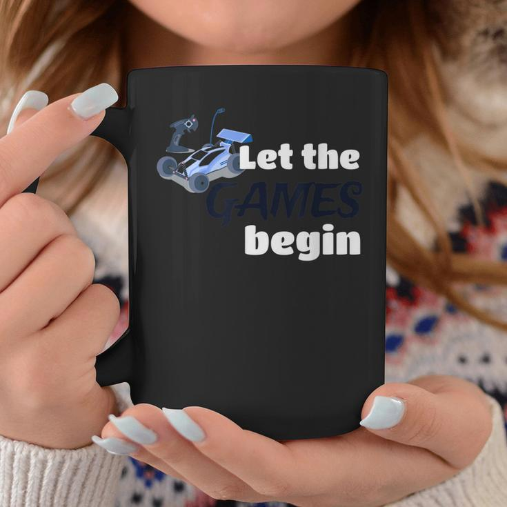 Let The Games Begin Rc Racing Racers Car Sports Buggy Coffee Mug Unique Gifts