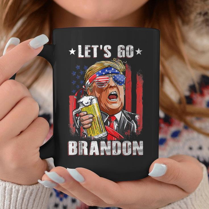 Lets Go Beer Brandon Happy 4Th Of July Trump Beer Coffee Mug Unique Gifts