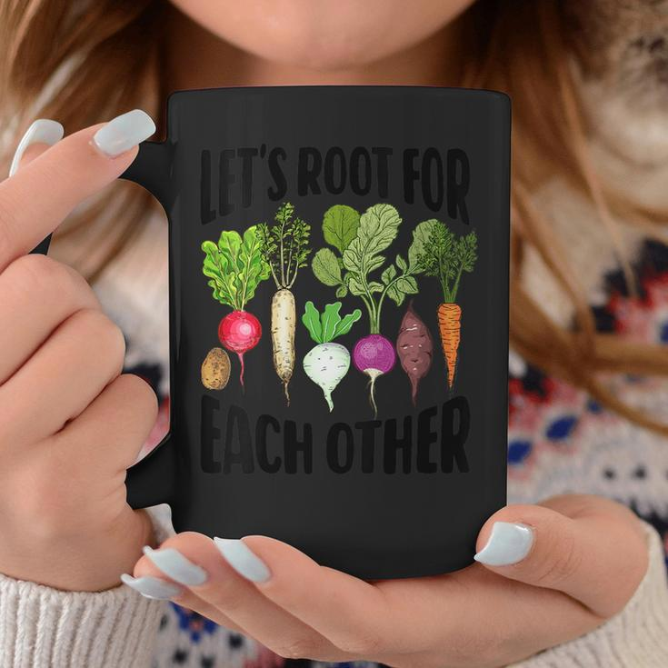 Lets Root For Each Other And Watch Each Other Grow Gift For Womens Coffee Mug Unique Gifts