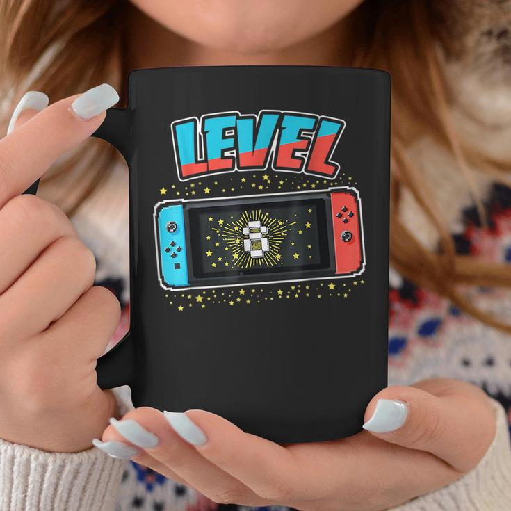 Level 8 Birthday Boy 8 Years Old Video Games Gift Coffee Mug Unique Gifts