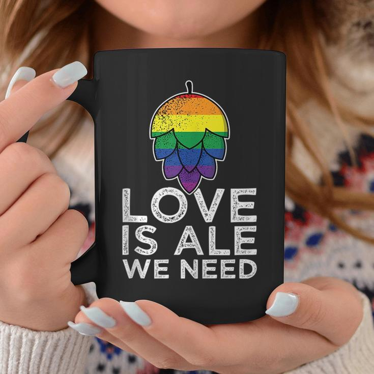 Lgbtq Rainbow Beer Hop Love Is Ale We Need Gay Queer Pride Coffee Mug Unique Gifts