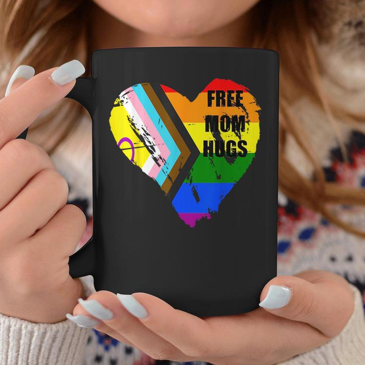 Lgbtqi Flag Free Mom Hugs Coffee Mug Unique Gifts