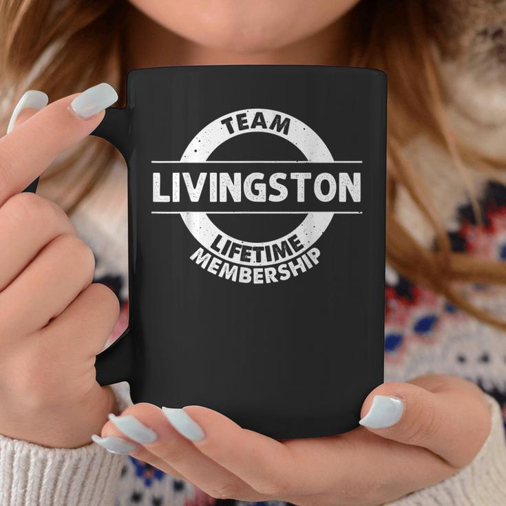 Livingston Gift Funny Surname Family Tree Birthday Reunion Coffee Mug Unique Gifts