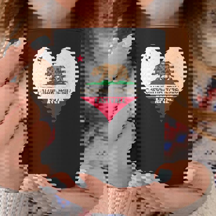 I Love Eastvale California Ca Republic Flag Heart Coffee Mug Unique Gifts