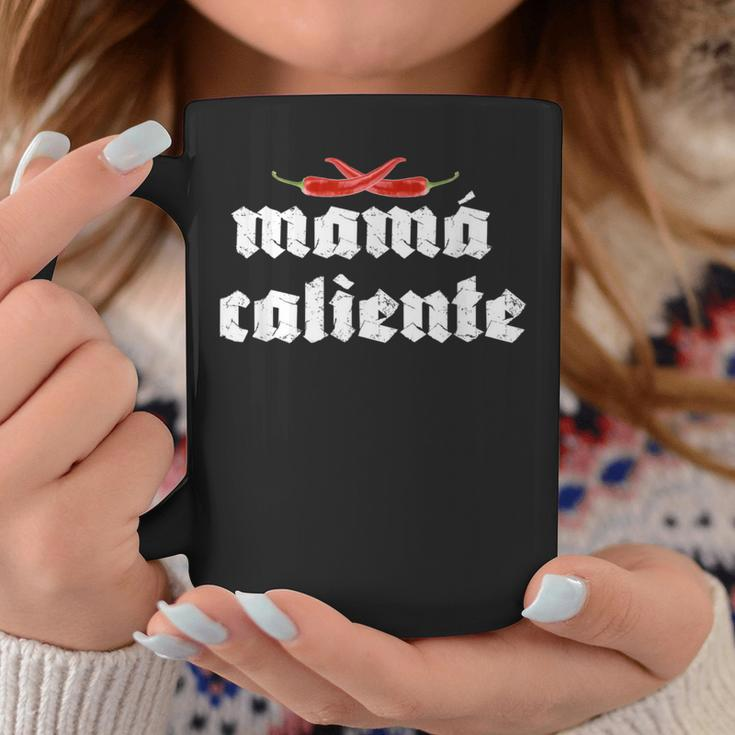 Mama Caliente Hot Mom Red Peppers Streetwear Fashion Baddie Coffee Mug Unique Gifts