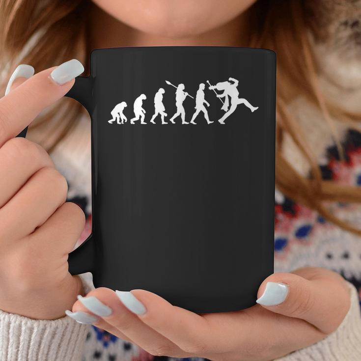 Marching Band Drum Major With Mace Evolving Coffee Mug Unique Gifts