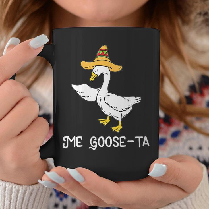 Me Goose-Ta Funny Mexican Spanish Goose Pun Coffee Mug Unique Gifts