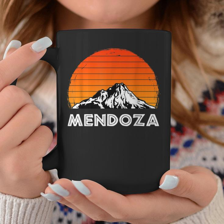 Mendoza Argentina Vintage Retro Argentinian Mountains Andes Coffee Mug Unique Gifts