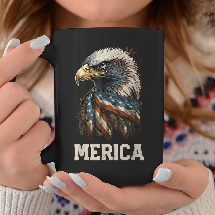 Merica Eagle Mullet 4Th Of July Men Women American Flag Usa Coffee Mug Unique Gifts