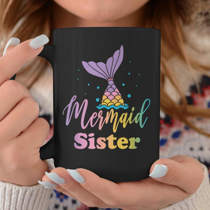 Mermaid Sister Birthday Girl Princess Party Matching Coffee Mug Unique Gifts