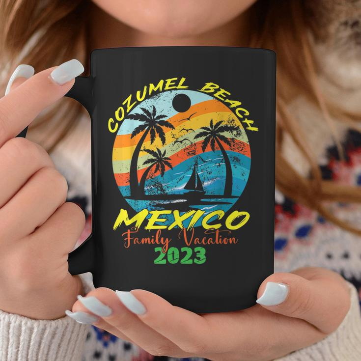 Mexico Vacation Cozumel Beach Family Vacation 2023 Trip Coffee Mug Funny Gifts