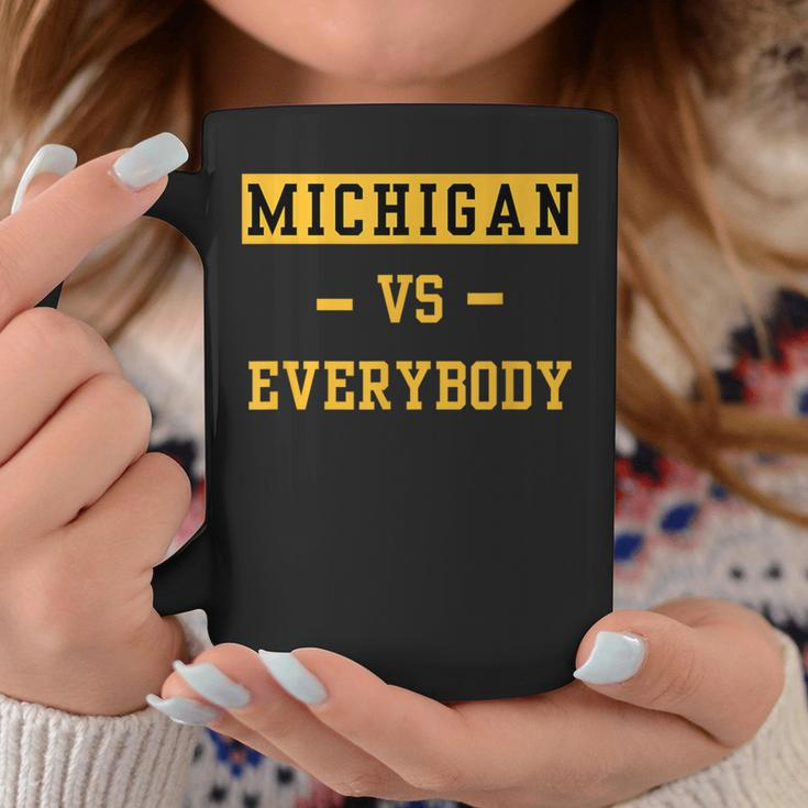 Michigan Vs Everyone Everybody Coffee Mug Personalized Gifts