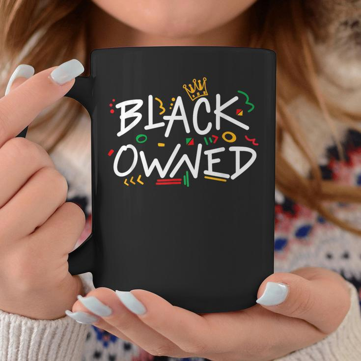 Minding My Owned Black Business Men Women Junenth Pride Coffee Mug Funny Gifts