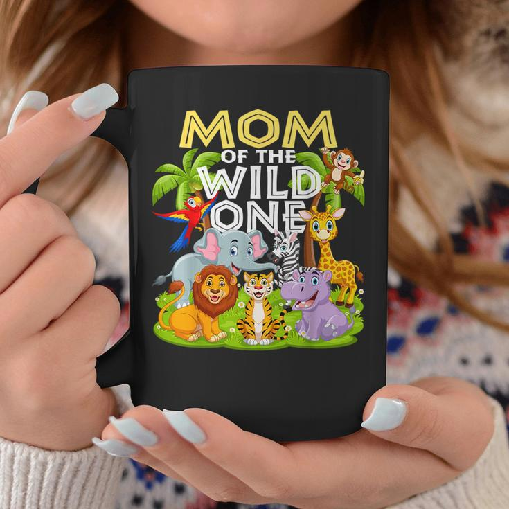 Mom Of The Wild One 1St Birthday Zoo Animal Safari Jungle Coffee Mug Unique Gifts