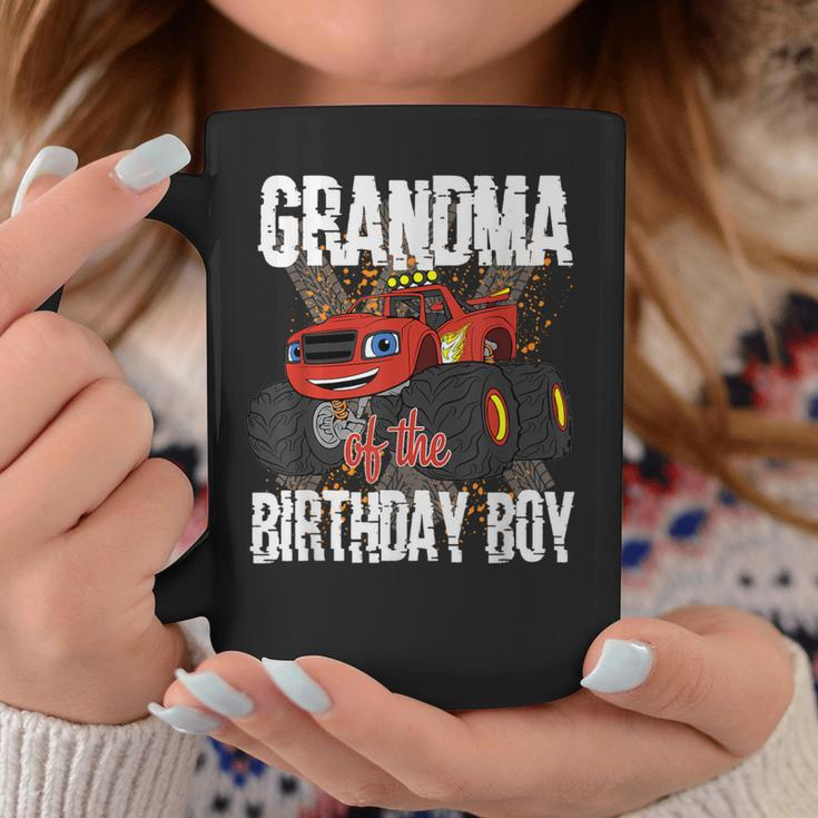 Monster Truck Family Matching Party Grandma Of The Birthday Coffee Mug Unique Gifts