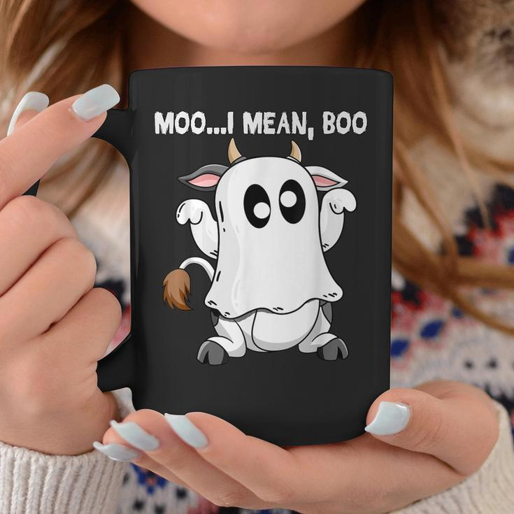 Moo I Mean Boo Cow Costume Halloween N Girl Gifts Coffee Mug Unique Gifts
