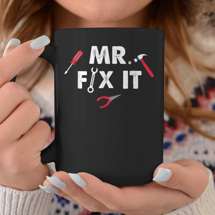 Mr Fix It Fathers Day Hand Tools Papa Daddy Coffee Mug Unique Gifts