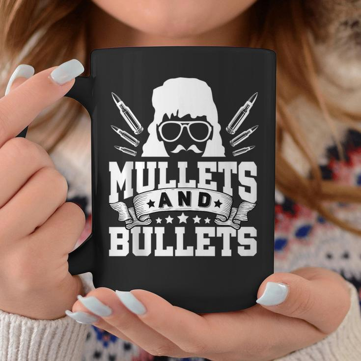 Mullet & Bullets - Funny Redneck Mullet Coffee Mug Unique Gifts