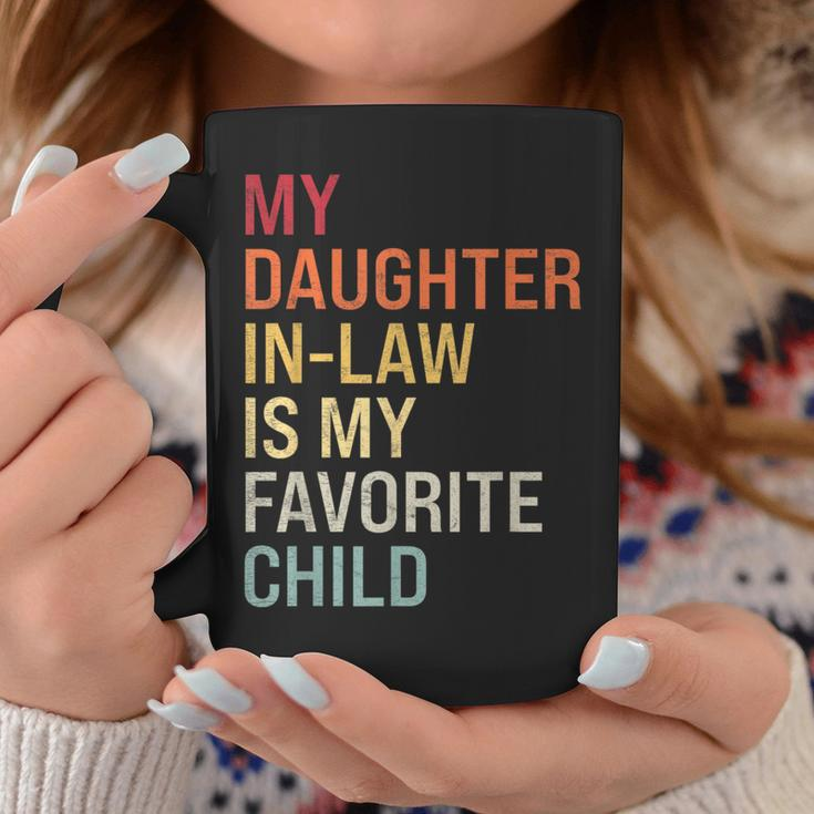 My Daughter In Law Is My Favorite Child Mother In Law Retro Coffee Mug Unique Gifts