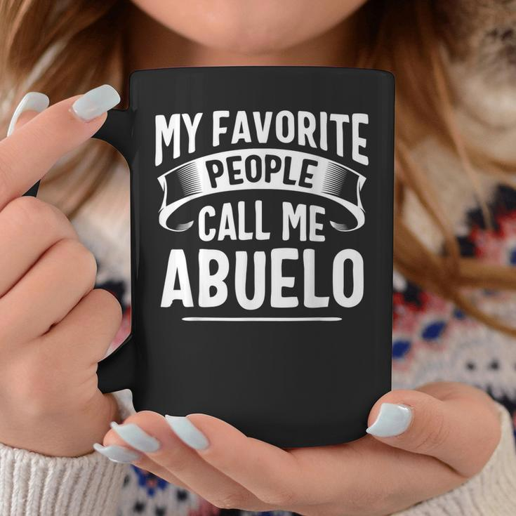 My Favorite People Call Me Abuelo Fathers Day Coffee Mug Unique Gifts
