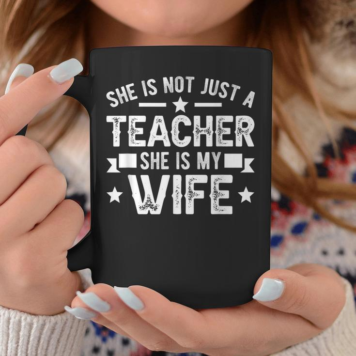 My Wife Teacher Husband Of A Teacher Teachers Husband Gift For Mens Gift For Women Coffee Mug Unique Gifts