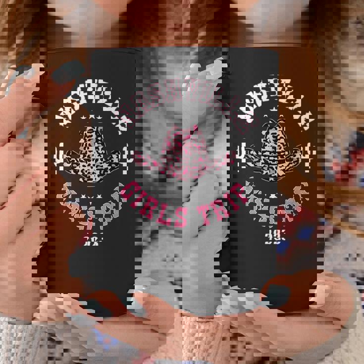 Nashville Girls Trip 2023 Western Country Southern Cowgirl Girls Trip Funny Designs Funny Gifts Coffee Mug Unique Gifts