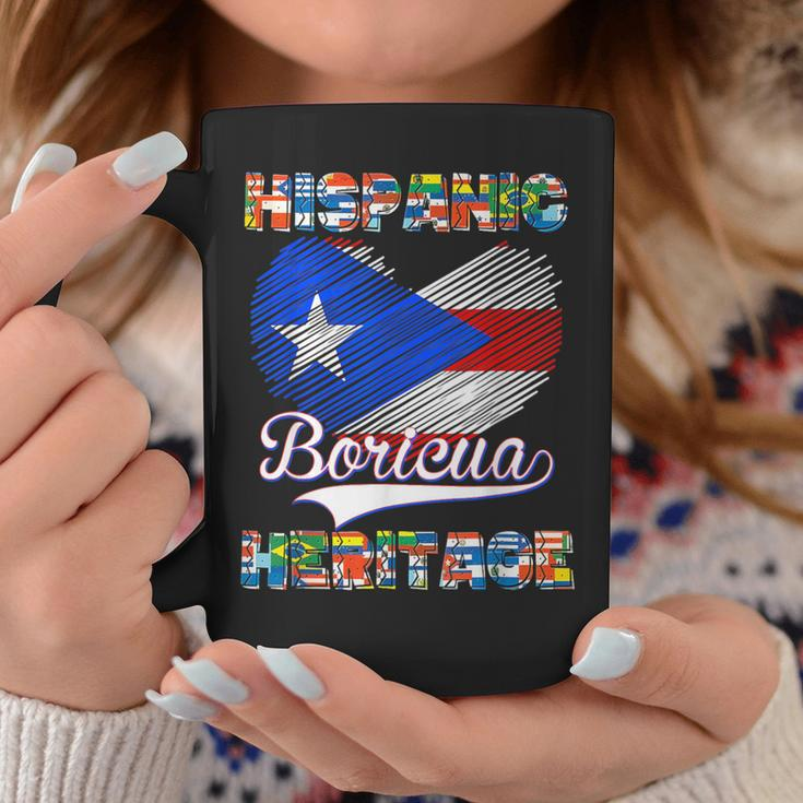National Hispanic Heritage Month Puerto Rico Flag Boricua Coffee Mug Unique Gifts