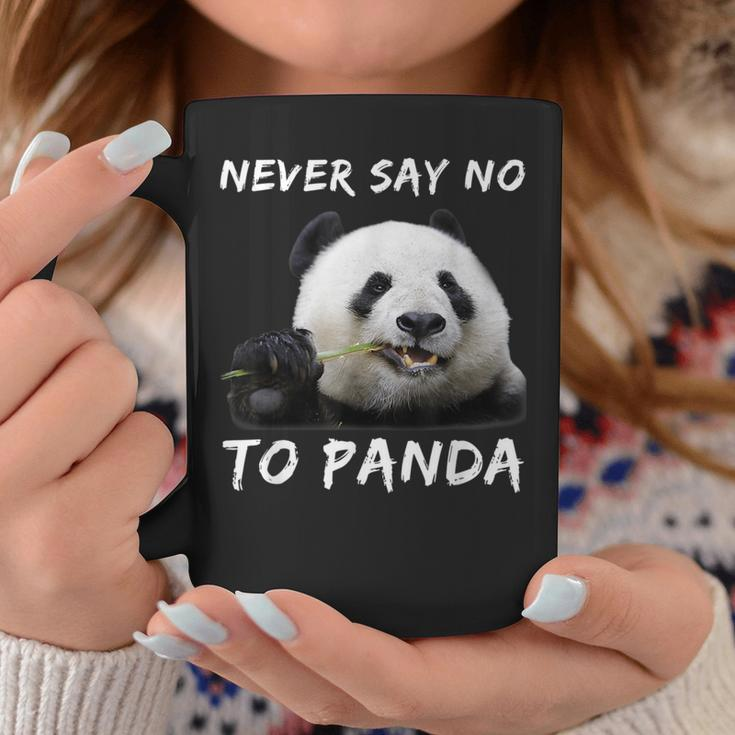 Never Say No To Panda Funny For Panda Lovers Coffee Mug Unique Gifts