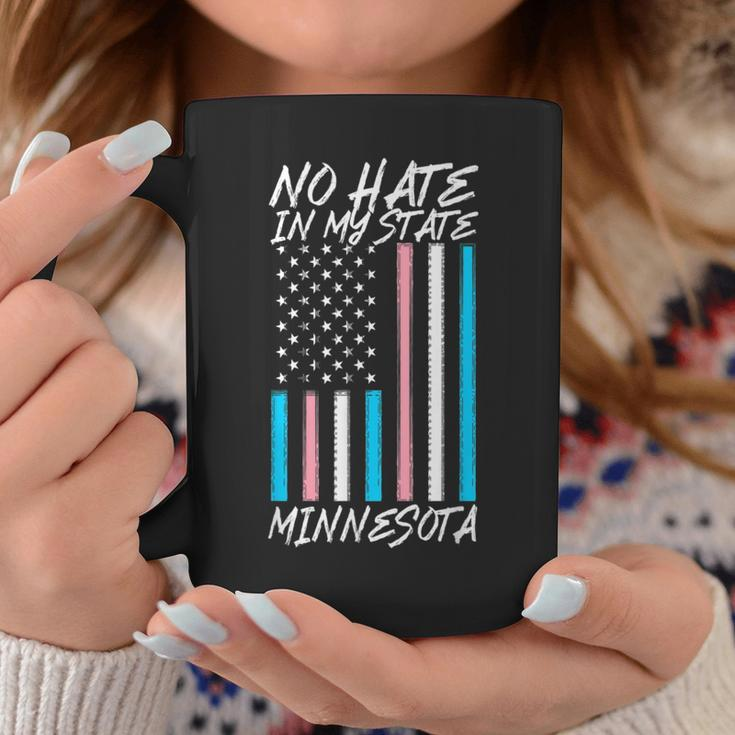 No Hate In My State Transgender Lgbt Trans Pride Minnesota Coffee Mug Unique Gifts