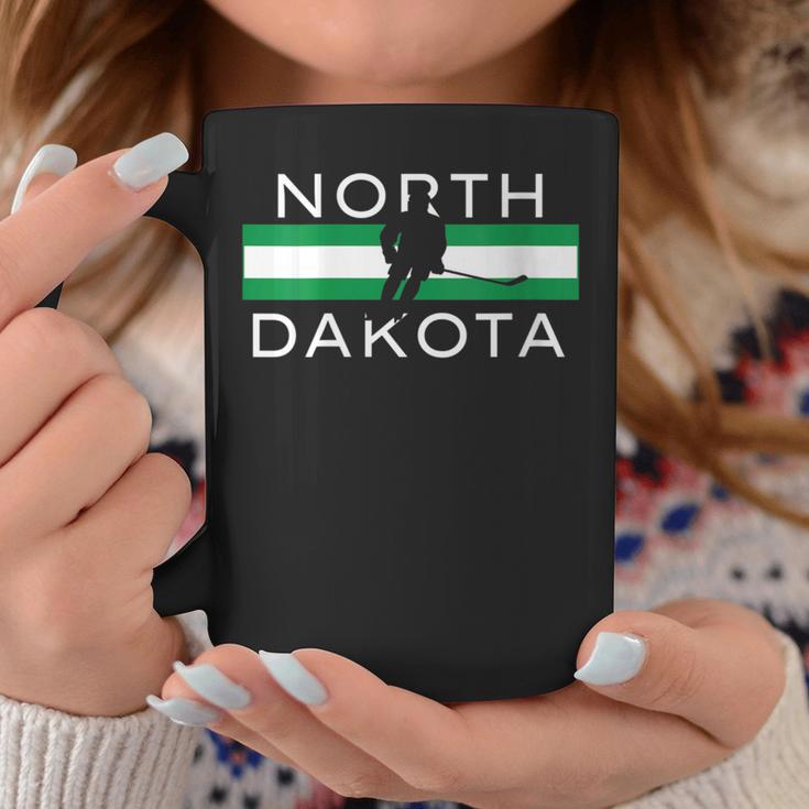 North Dakota Ice Hockey Player Forward Coach Team State Coffee