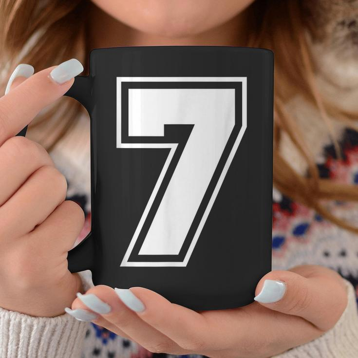Number 7 Counting Coffee Mug Personalized Gifts